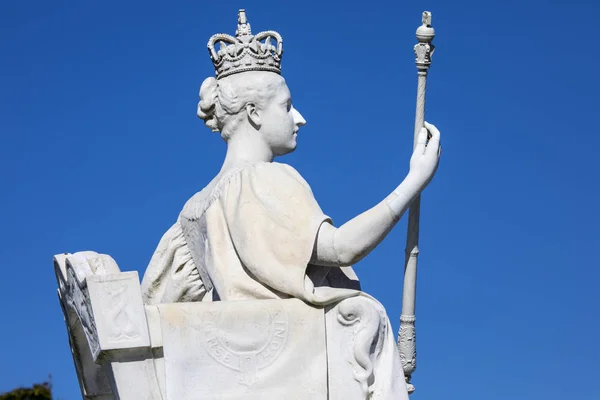 Λονδίνο Ηνωμένο Βασίλειο Σεπτεμβρίου 2018 Ένα Μαρμάρινο Άγαλμα Στους Πανέμορφους — Φωτογραφία Αρχείου