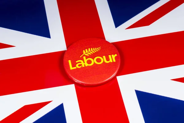 Londres Reino Unido Noviembre 2018 Una Insignia Del Partido Laborista — Foto de Stock
