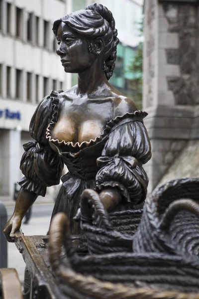 República Irlanda Agosto 2018 Estatua Del Personaje Ficción Irlandés Molly — Foto de Stock