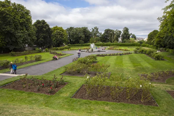 Kilkenny République Irlande Août 2018 Vue Sur Magnifique Parc Château — Photo