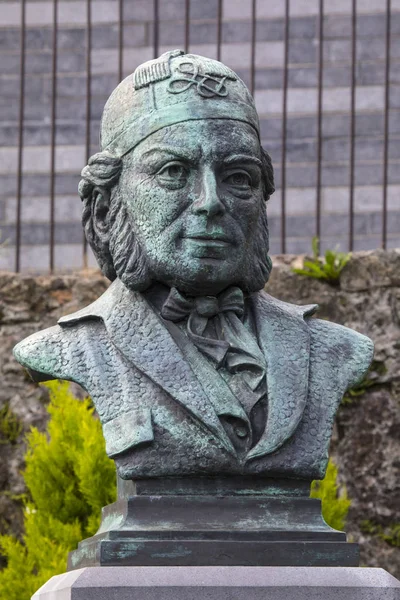 爱尔兰共和国沃特福德 2018年8月14日 一座纪念著名作曲家文森特 华莱士的纪念碑 位于爱尔兰共和国沃特福德市皇家剧院 — 图库照片