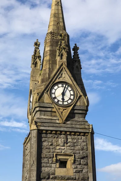 View Historic Clock Tower Located Quay Waterfront City Waterford Republic — Stock Photo, Image