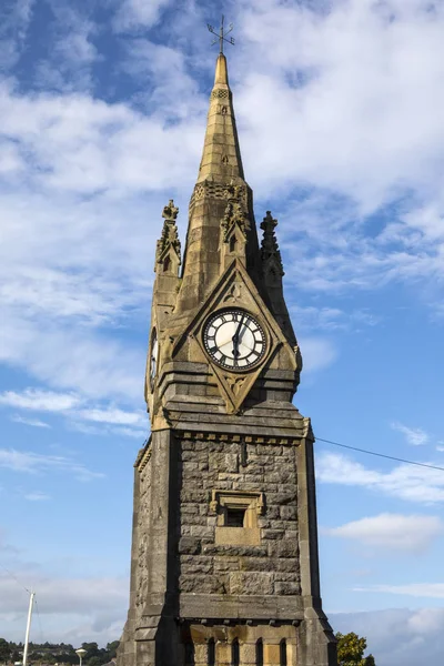 View Historic Clock Tower Located Quay Waterfront City Waterford Republic — Stock Photo, Image