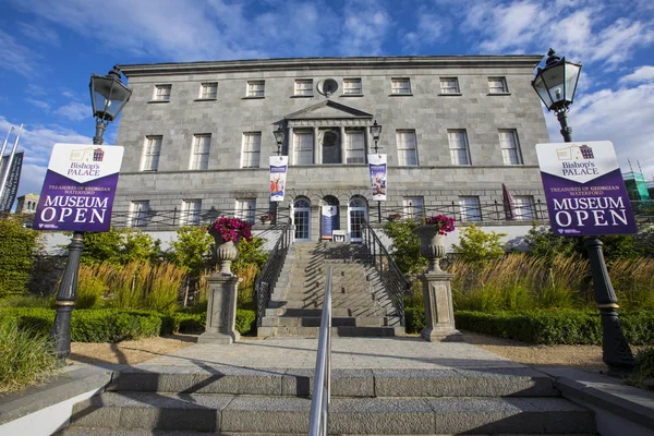 Waterford República Irlanda Agosto 2018 Exterior Del Palacio Episcopal Ciudad — Foto de Stock