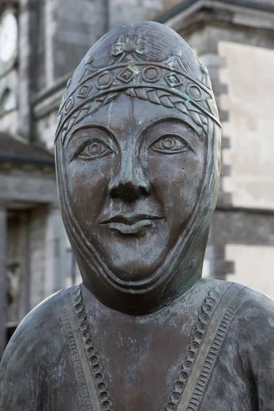 Waterford Republic Ireland August 16Th 2018 Sculpture Aoife Wife Strongbow — Stock Photo, Image