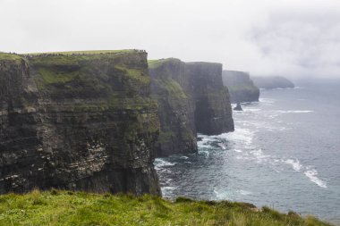 Moher muhteşem kayalıklarla County Clare, İrlanda. 