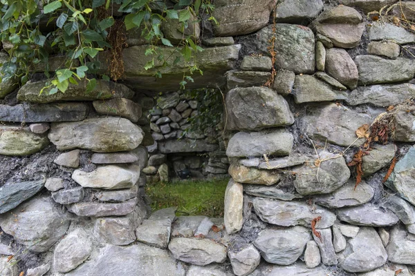 Las Ruinas Una Casa Campo República Irlanda Postrado Durante Hambruna — Foto de Stock