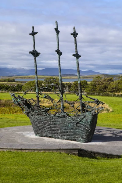 Contea Mayo Irlanda Agosto 2018 Veduta Del Monumento Nazionale Alla — Foto Stock