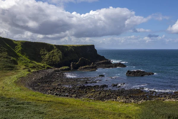 The beautiful landscape of the Causeway Coast of Northern Ireland, very near to the Giants Causeway.