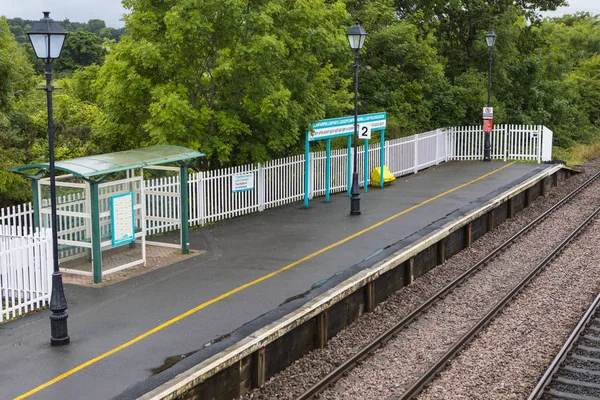 Llanfair PG Estación de Tren — Foto de Stock