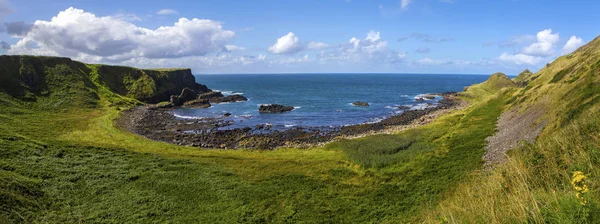 The beautiful landscape of the Causeway Coast of Northern Ireland, very near to the Giants Causeway.