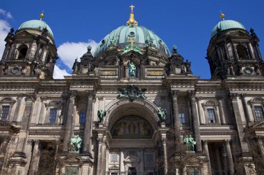 Bir görünümünü Berliner Dom, olarak da bilinen tarihi şehir Berlin Almanya Berlin Cathedral.