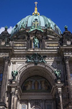 Bir görünümünü Berliner Dom, olarak da bilinen tarihi şehir Berlin Almanya Berlin Cathedral.