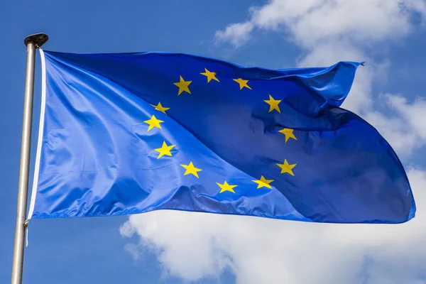 Флаг Европейского Союза — стоковое фото