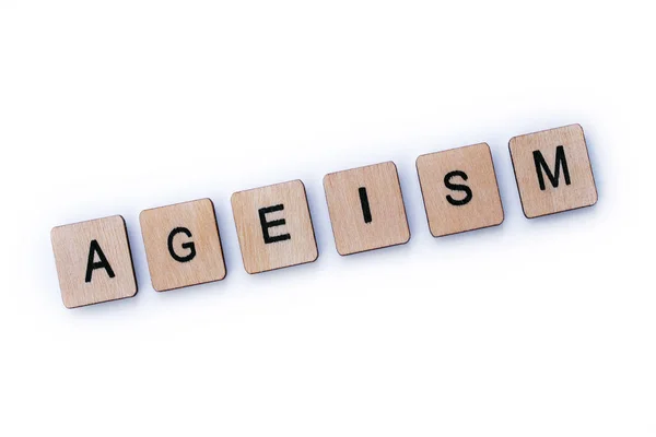 A szó ageism — Stock Fotó
