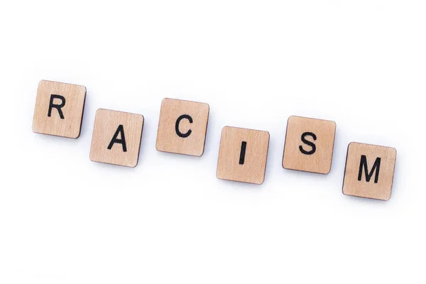 The word RACISM — Stock Photo, Image