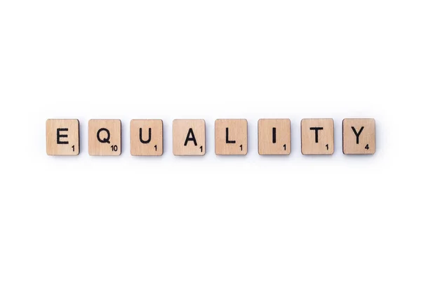 The word EQUALITY — Stock Photo, Image