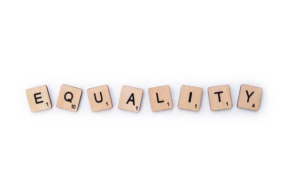 The word EQUALITY — Stock Photo, Image