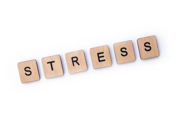 La parola Stress — Foto Stock