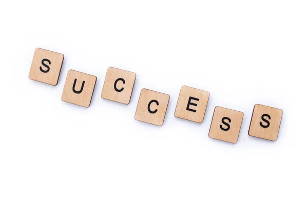 Het woord succes — Stockfoto
