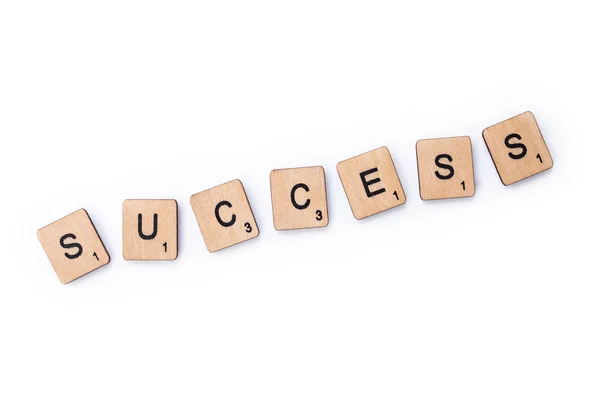 The word SUCCESS — Stock Photo, Image