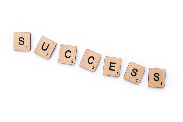 The word SUCCESS — Stock Photo, Image