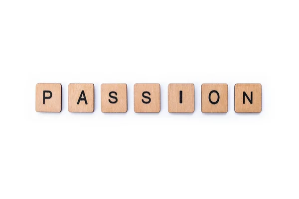 La parola Passione — Foto Stock