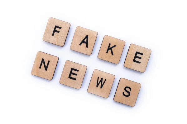 FAKE NEWS — Stock Photo, Image