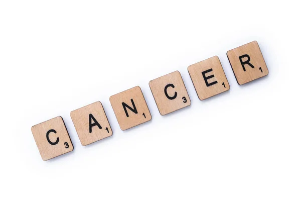 Слово CANCER — стоковое фото