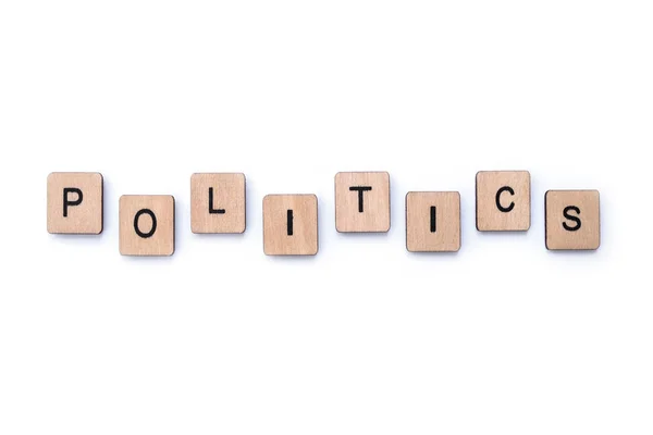 De woord-politiek — Stockfoto