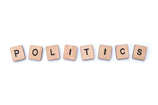 단어 정치 — 스톡 사진