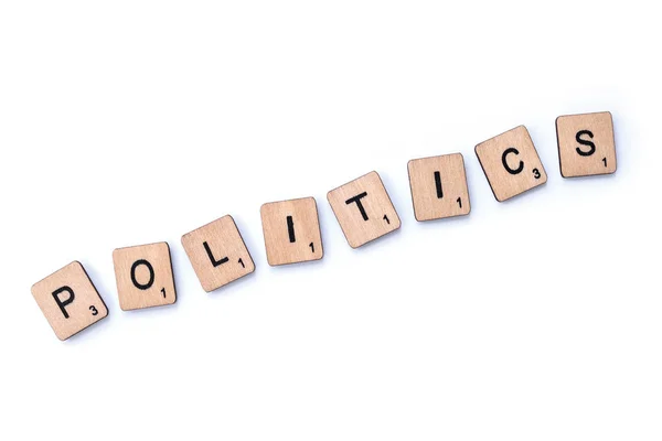 단어 정치 — 스톡 사진