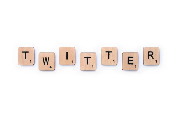 The word TWITTER — Stock Photo, Image