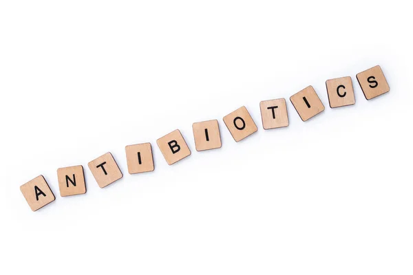 Word antibiyotik — Stok fotoğraf