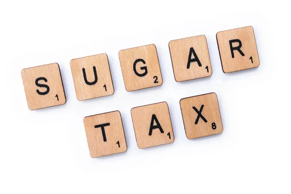Imposto sobre o açúcar — Fotografia de Stock
