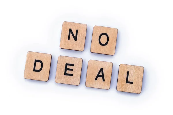 Kein Deal — Stockfoto