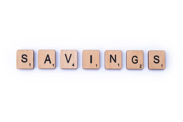 SAVINGS — Stock Photo, Image