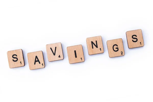 SAVINGS — Stock Photo, Image