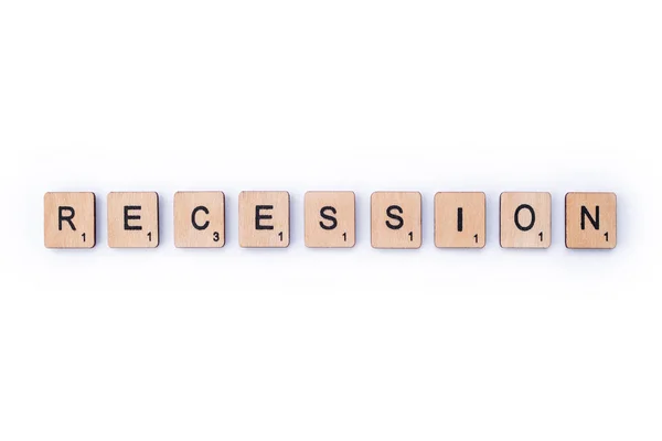 RECESSION — Stock Photo, Image