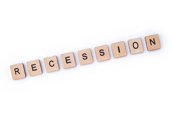 RECESSION — Stock Photo, Image