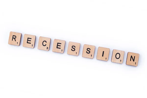 RECESSION — Stock Photo, Image