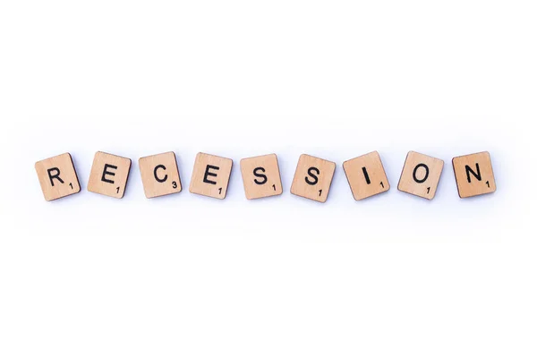 RECESSION — Stock Photo, Image