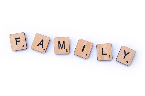 Le mot Famille — Photo