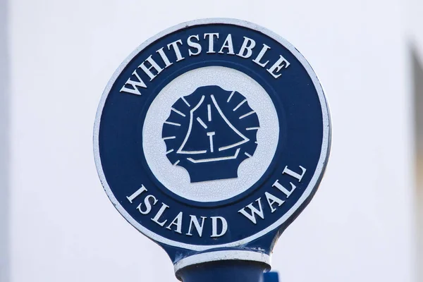 Muralla Whitstable Island en Kent —  Fotos de Stock