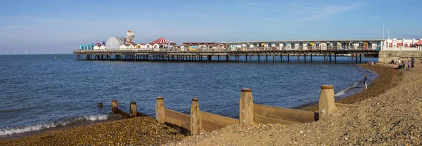 Muelle de Herne Bay en Kent — Foto de Stock