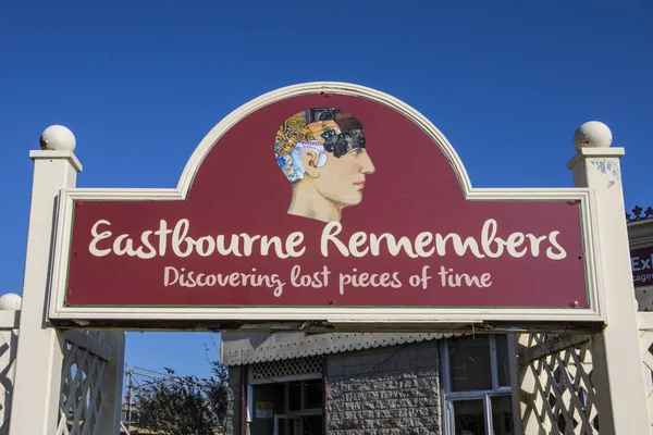 Eastbourne Remembers Exhibition di Eastbourne — Stok Foto