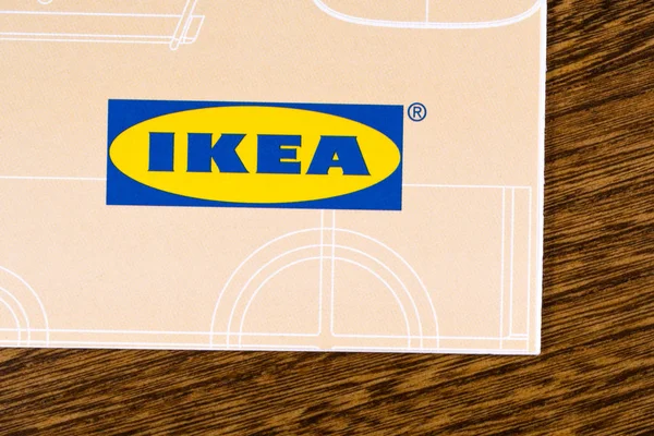 IKEA logo — Zdjęcie stockowe