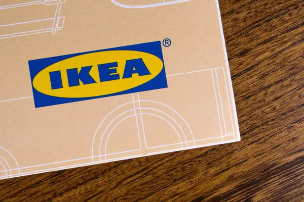 IKEA logo — Zdjęcie stockowe