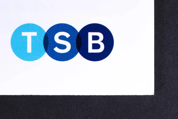 Logo del Banco TSB — Foto de Stock