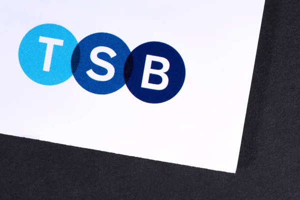 Logo del Banco TSB — Foto de Stock